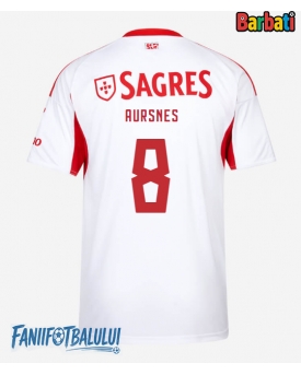 Benfica Fredrik Aursnes #8 Tricou Fotbal Replică 2025-26 Barbati Treilea